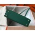 Hermes Kelly Mini II Bag In Vert Vertigo Epsom Leather GHW
