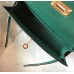 Hermes Kelly Mini II Bag In Vert Vertigo Epsom Leather GHW