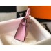 Hermes Kelly Mini II Bag In Mauve Sylvestre Epsom Leather GHW