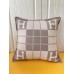 Hermes Beige Small Avalon III Pillow
