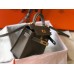 Hermes Kelly Mini II Bag In Taupe Grey Epsom Leather GHW