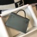 Hermes Kelly Mini II Bag In Vert Amande Epsom Leather GHW