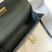 Hermes Kelly Mini II Bag In Vert Amande Epsom Leather GHW