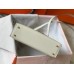 Hermes Kelly Mini II Bag In White Epsom Leather GHW