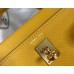 Hermes Kelly Mini II Bag In Yellow Epsom Leather GHW