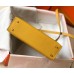 Hermes Kelly Mini II Bag In Yellow Epsom Leather GHW