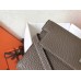Hermes Kelly Classic Long Wallet In Etoupe Clemence Leather