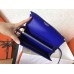 Hermes Kelly Classic Long Wallet In Blue Electric Epsom Leather