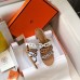 Hermes Tandem Sandals In Multicolour Lambskin