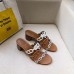Hermes Tandem Sandals In Multicolour Lambskin