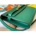 Hermes Kelly Classique To Go Wallet In Malachite Epsom Calfskin