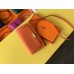 Hermes Kelly Classique To Go Wallet In Orange Epsom Calfskin