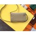 Hermes Kelly Classique To Go Wallet In Tourterelle Epsom Calfskin
