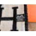 Hermes Black Avalon III Throw Blanket