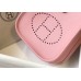 Hermes Evelyne III TPM Bag In Pink Clemence Leather