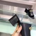 Hermes Camilla Mules 60MM In Black Calfskin