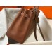 Hermes Kelly 32cm Bag In Gold Clemence Leather PHW