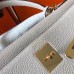 Hermes Kelly 32cm Bag In Pearl Grey Clemence Leather GHW