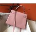 Hermes Kelly 32cm Bag In Pink Clemence Leather GHW