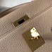 Hermes Kelly 32cm Bag In Trench Clemence Leather GHW
