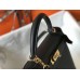 Hermes Kelly 32cm Bag In Black Epsom Leather GHW