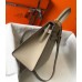 Hermes Kelly 32cm Bag In Gris Tourterelle Epsom Leather GHW