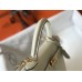 Hermes Kelly 32cm Bag In White Epsom Leather GHW