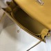 Hermes Kelly 32cm Bag In Yellow Epsom Leather GHW