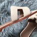 Hermes Oran Sandals In Beton Clemence Leather