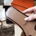 Hermes Oran Sandals In Burgundy Shiny Niloticus Crocodile