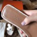 Hermes Oran Sandals In Himalaya Matt Niloticus Crocodile