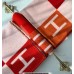 Hermes Geranium Avalon Vibration Throw Blanket