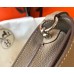 Hermes Mini Sac Roulis 18cm Bag In Grey Evercolor Calfskin
