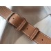 Hermes Steve 35 Messenger Bag In Brown Clemence Calfskin