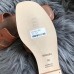 Hermes Oran Sandals In Brown Ostrich Leather