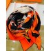 Hermes Black Projets Carres Shawl 140
