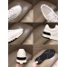 Hermes Mens Trail Sneakers In White Calfskin Leather
