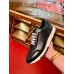Hermes Mens C-Addict Sneakers In Black Perforated calfskin