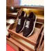 Hermes Mens C-Addict Sneakers In Black Perforated calfskin