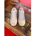 Hermes Mens C-Addict Sneakers In White Perforated Calfskin