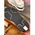 Hermes Mens C-Addict Sneakers In White Perforated Calfskin