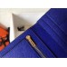 Hermes Blue Electric Epsom Bearn Gusset Wallet
