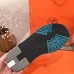 Hermes Mens Addict Sneakers In Grey Knit