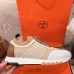 Hermes Mens Addict Sneakers In Multicolore Knit