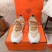 Hermes Mens Addict Sneakers In Multicolore Knit