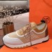 Hermes Mens Addict Sneakers In Multicolore Knit