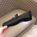 Hermes Mens Tenor Loafers In Black Calfskin