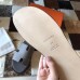 Hermes Izmir Sandals In Grey Epsom Leather