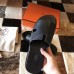 Hermes Black Swift Izmir Sandals
