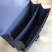 Hermes 2002 20cm Bag In Blue Brighton Evercolor Calfskin